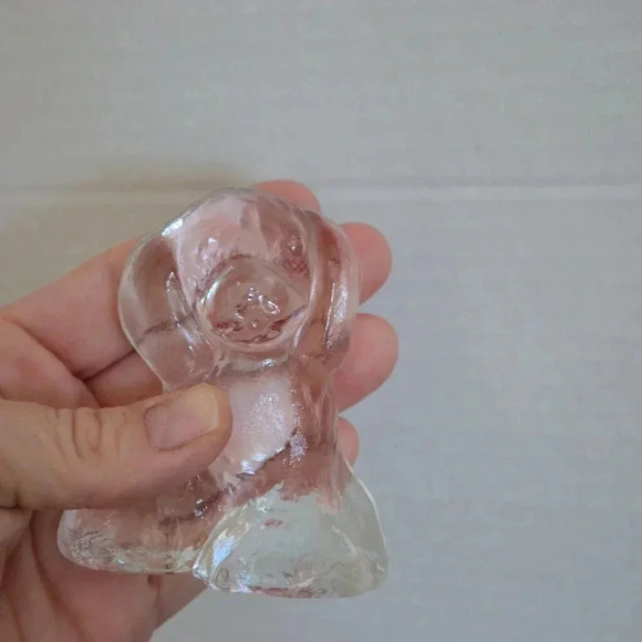 Vtg  Glass Dog Paperweight - Picture 7 of 8